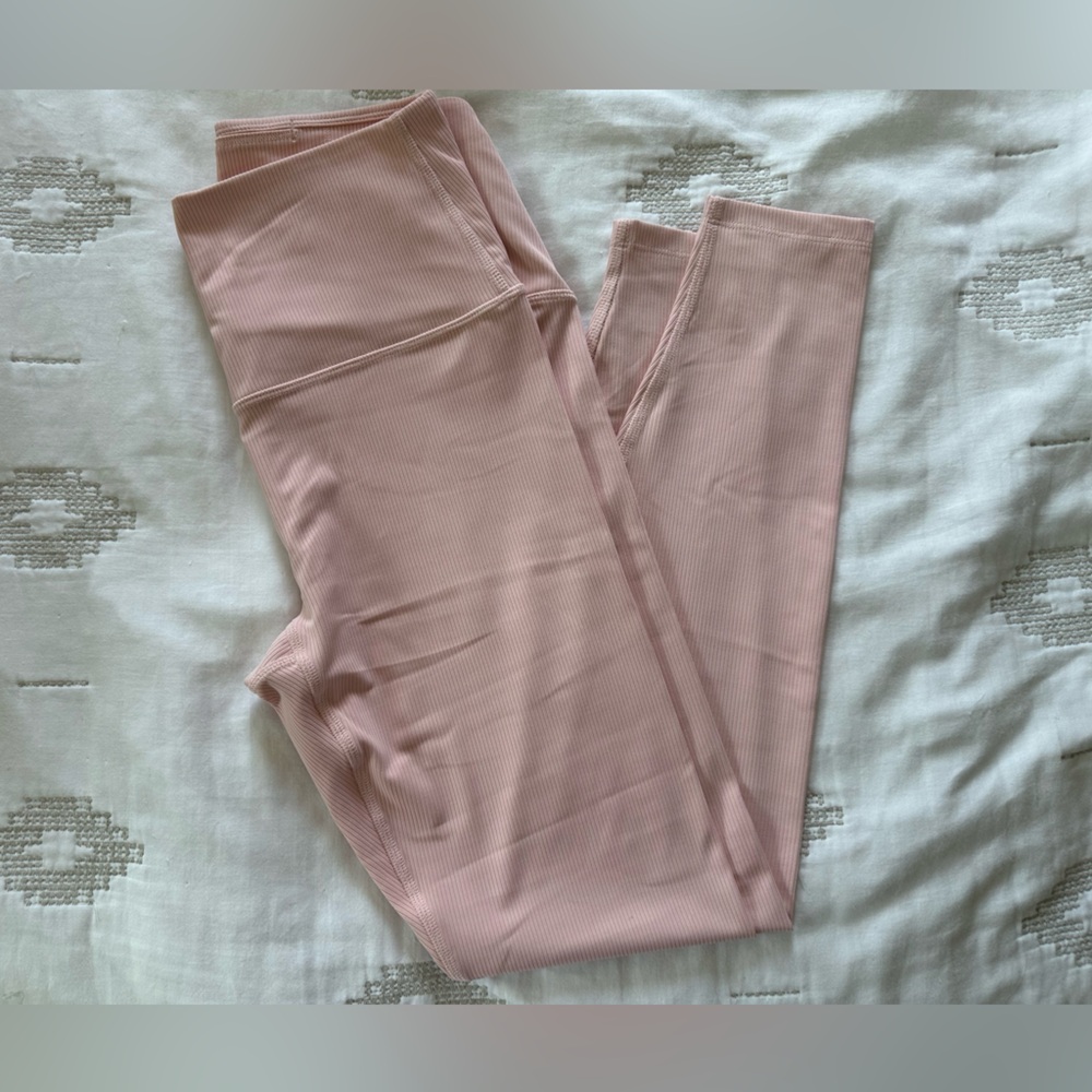 All in Motion (Target) Pink Ribbed Leggings, L